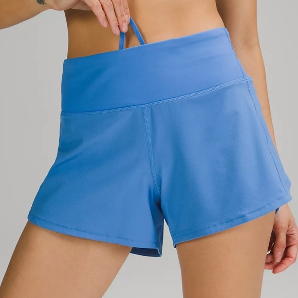 💙LULULEMON SPEED UP SHORT 4”-BLUE NILE, 10💙 - Picture 4 of 10